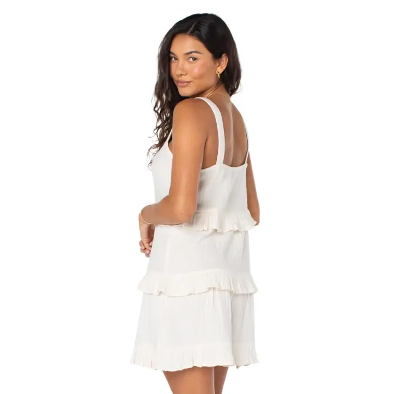 Roxy SOFT SAND MINI DRESS PARCHMENT