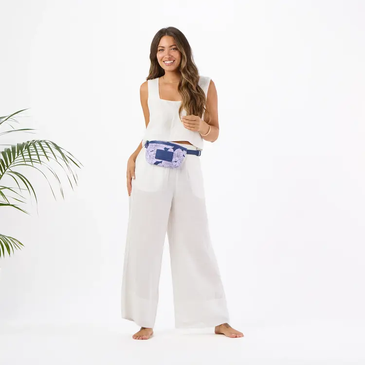 Aloha PURAU MINI HIP PACK LILAC/NAVY