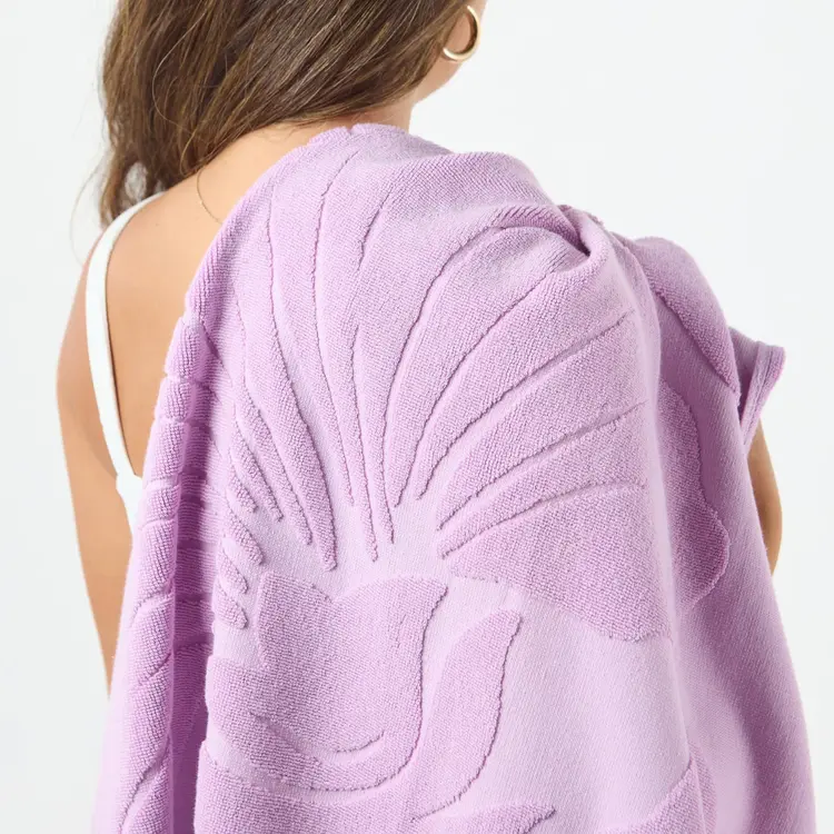Aloha HEIPUA BEACH TOWEL LAVENDER
