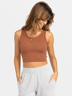 Roxy GOOD KEEPSAKE TANK TOP RUSSET