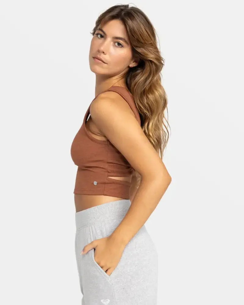 Roxy GOOD KEEPSAKE TANK TOP RUSSET