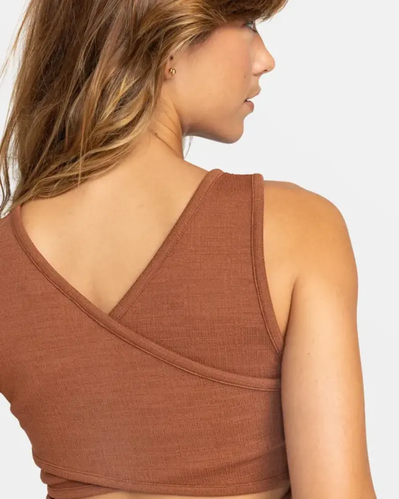 Roxy GOOD KEEPSAKE TANK TOP RUSSET