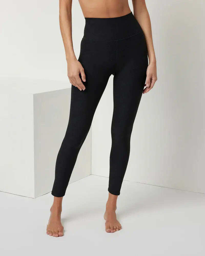 Vuori FEMMES CLEAN ELEVATION LEGGING BLACK HEATHER