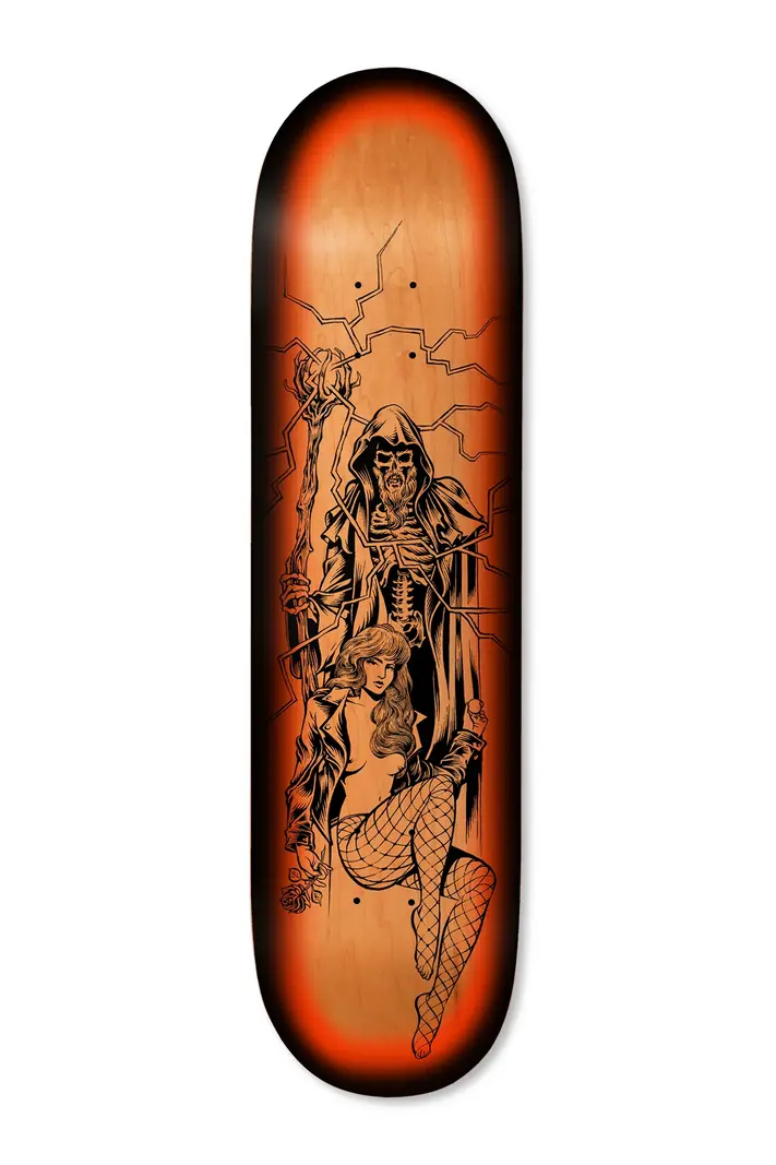 Deathwish Skateboards JON DICKSON RED DAWN DECK 8.25