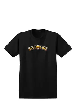 Spitfire wheels HOMMES HEATWAVE S/S TEE BLACK