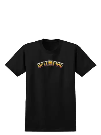 Spitfire wheels MEN'S HEATWAVE S/S TEE BLACK