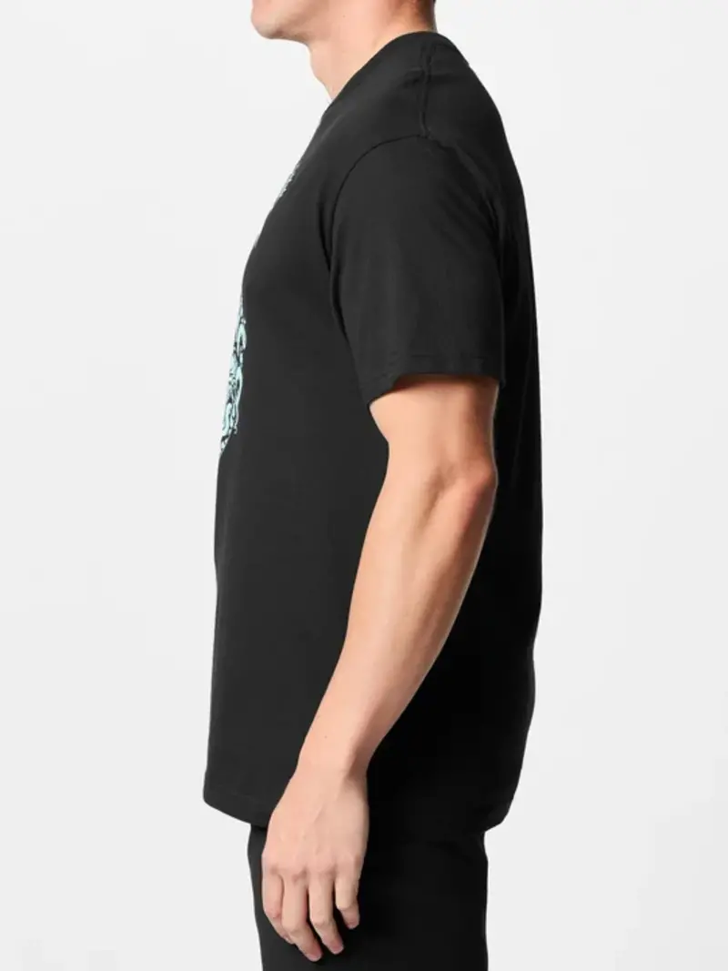 Spitfire wheels MEN'S DEMON GATE GLOW PREMIUM PRINT T-SHIRT BLACK