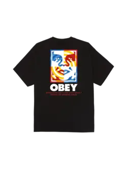 Obey MEN'S TARGET ICON T-SHIRT BLACK