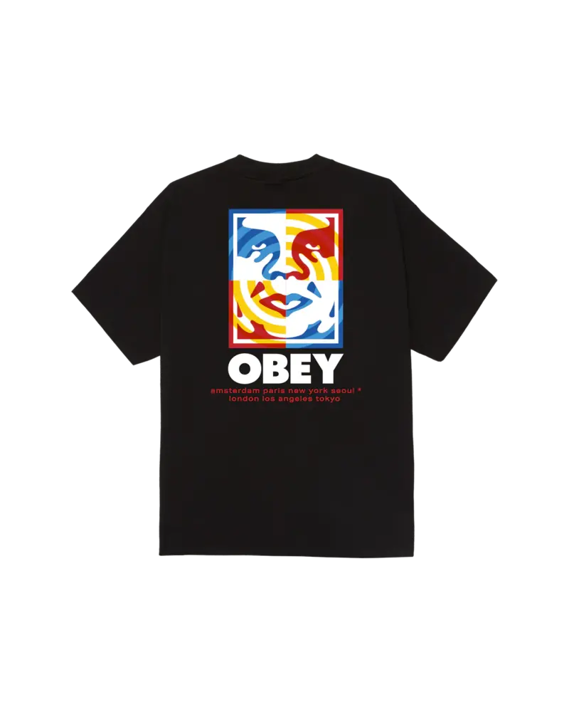 Obey MEN'S TARGET ICON T-SHIRT BLACK