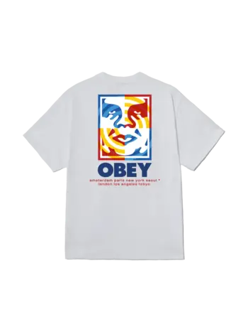 Obey MEN'S TARGET ICON T-SHIRT WHITE