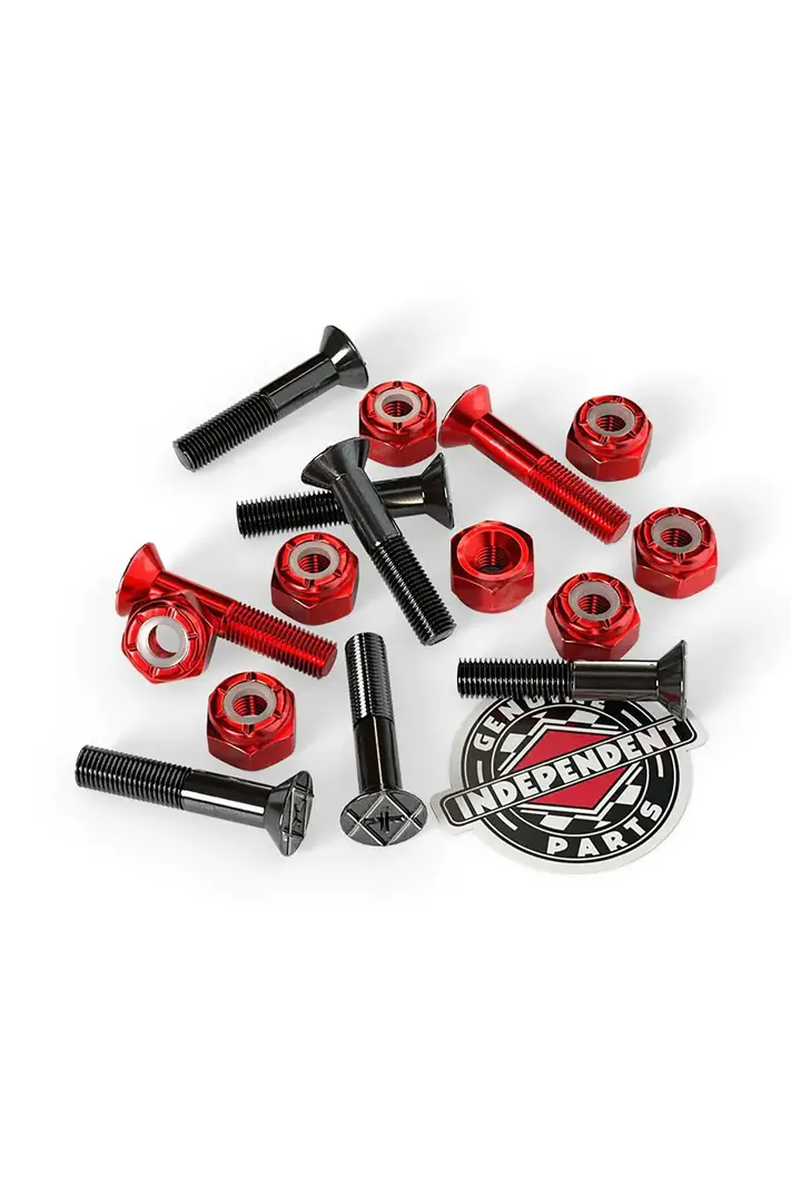 Independent trucks 1'' PHILLIPS GENUINE PARTS HARDWARE BLACK/RED