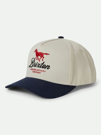 Brixton MEN'S LEISURE ACTIVITY NETPLUS SNAPBACK DRESS BLUE/WHITECAP