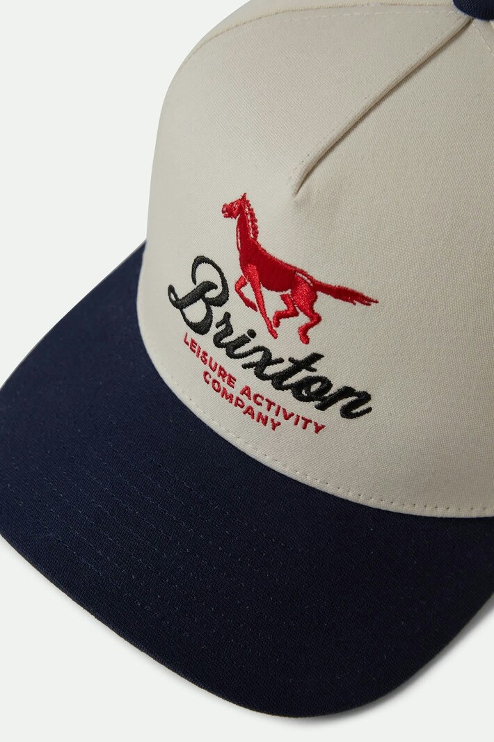 Brixton MEN'S LEISURE ACTIVITY NETPLUS SNAPBACK DRESS BLUE/WHITECAP