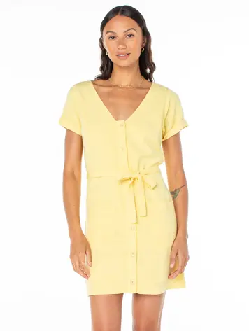 Roxy KONA MINI DRESS SNAPDRAGON SOLID