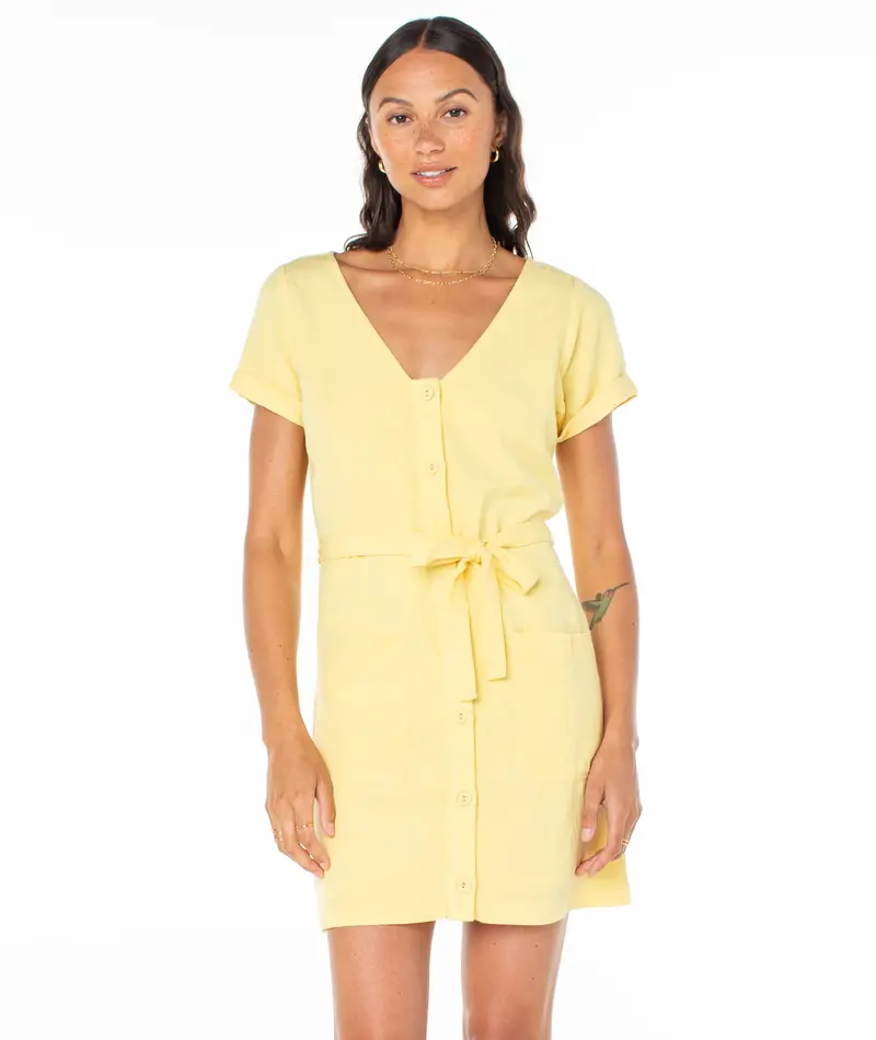 Roxy KONA MINI DRESS SNAPDRAGON SOLID