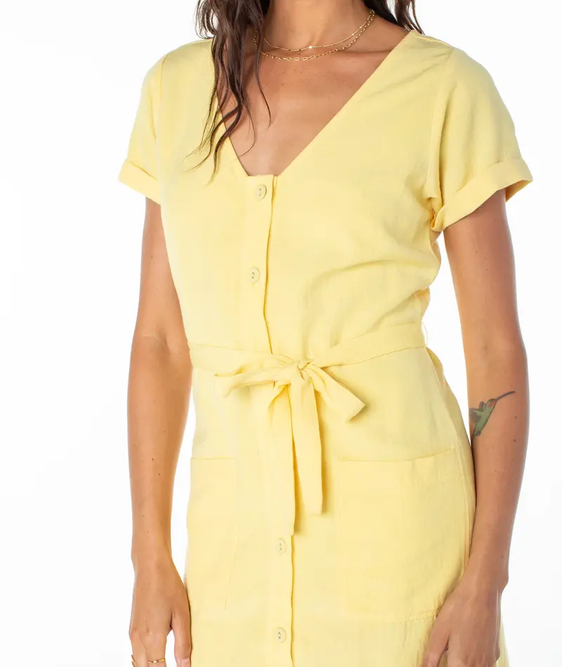 Roxy KONA MINI DRESS SNAPDRAGON SOLID