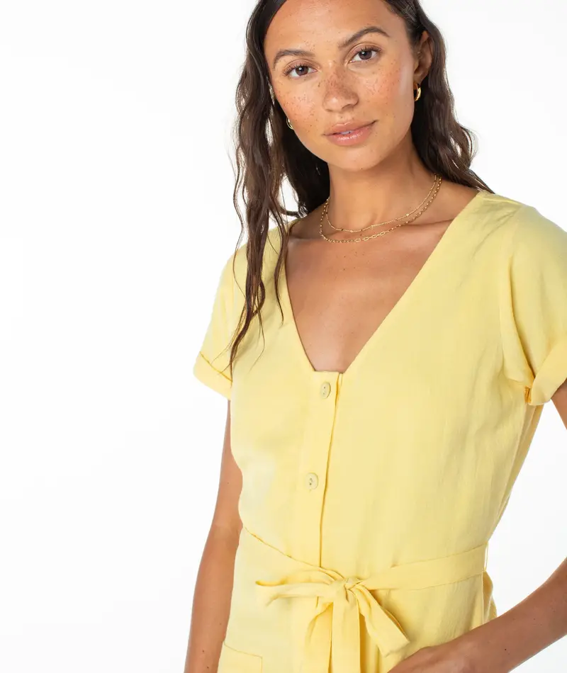 Roxy KONA MINI DRESS SNAPDRAGON SOLID