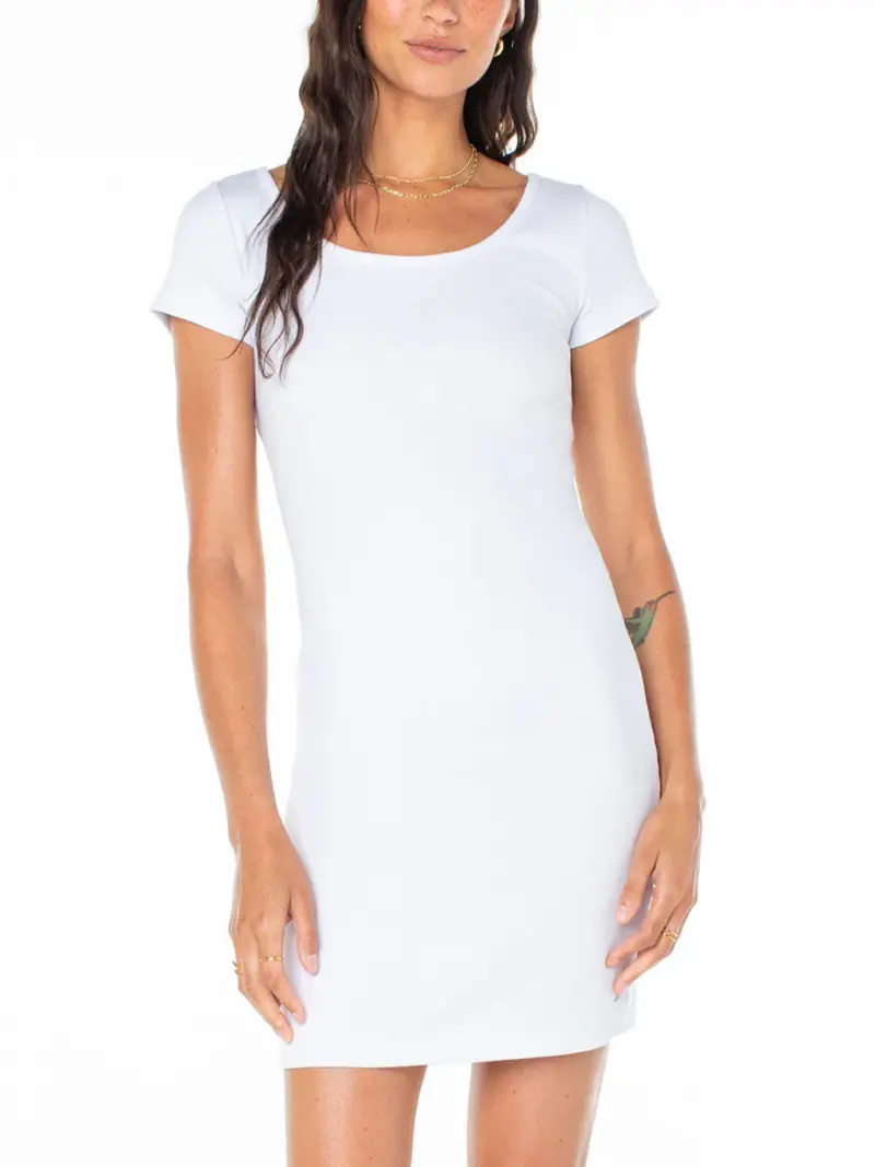Roxy GOOD KEEPSAKE DRESS EGRET
