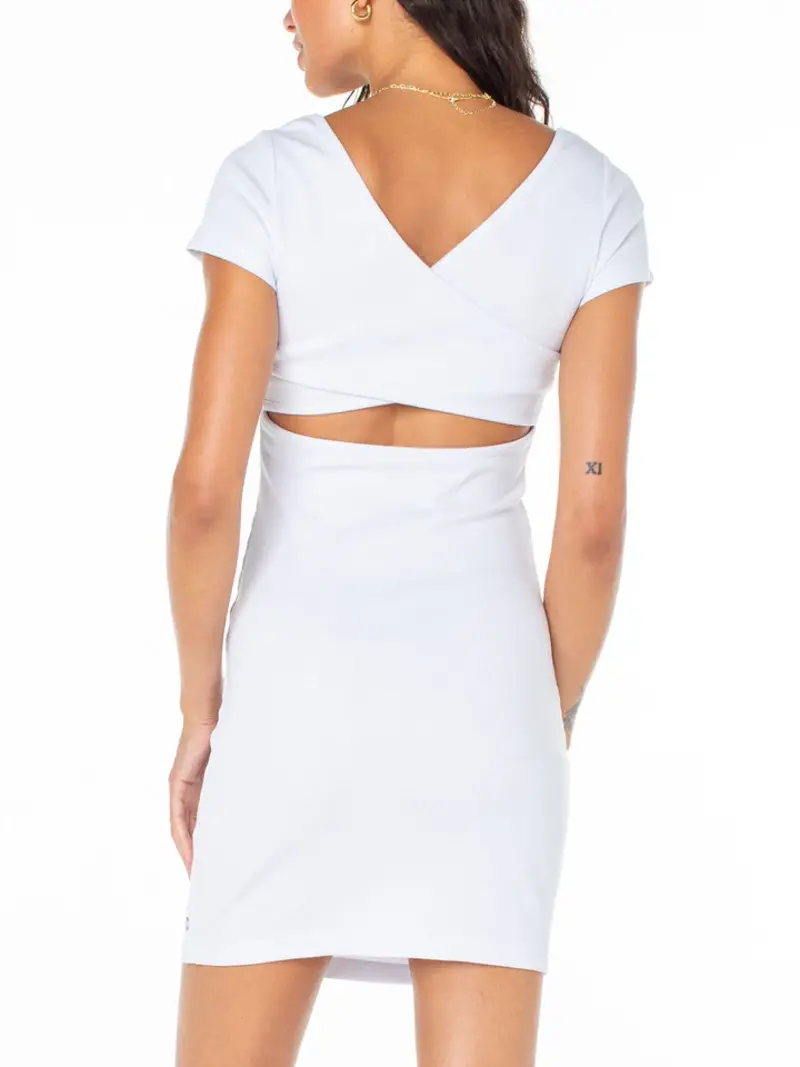 Roxy GOOD KEEPSAKE DRESS EGRET