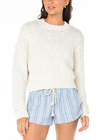 Roxy ENCHANTED SKY CREWNECK PARCHMENT