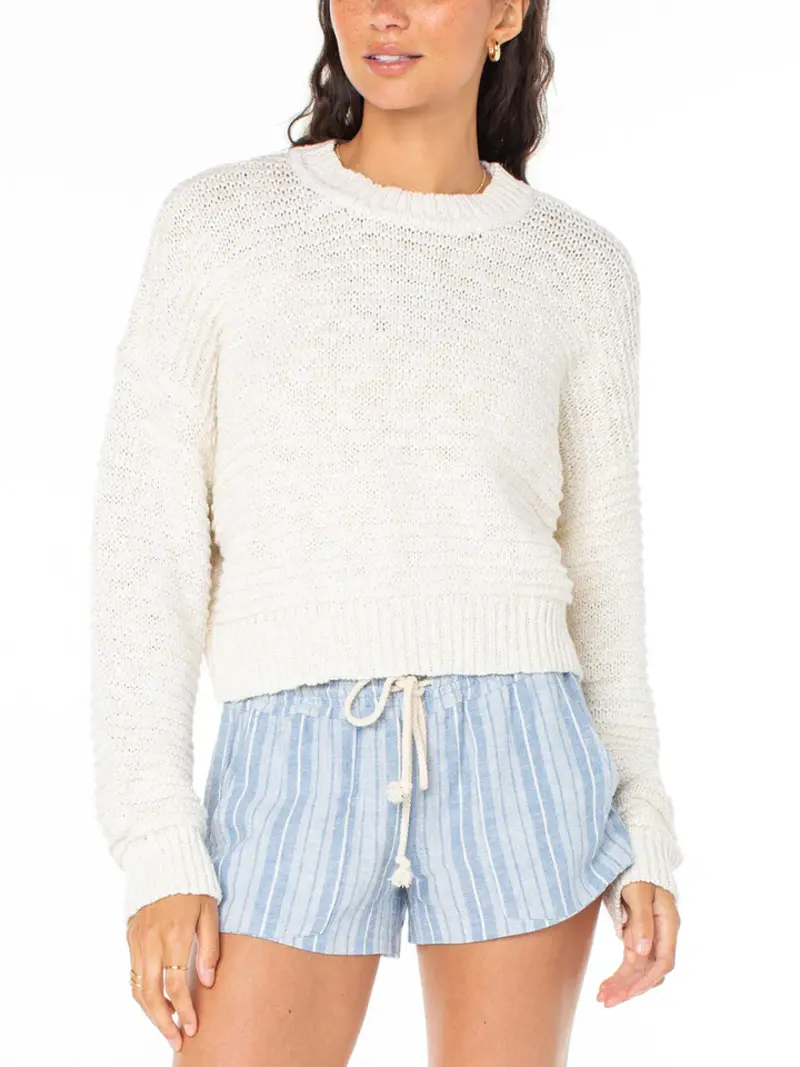 Roxy ENCHANTED SKY CREWNECK PARCHMENT