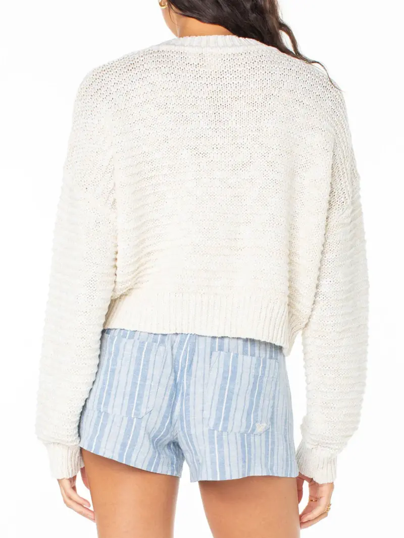 Roxy ENCHANTED SKY CREWNECK PARCHMENT