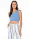 Roxy GOOD KEEPSAKE TANK CROP TOP RIVIERA SOLID