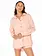 Roxy MORNING TIME LS BUTTON UP ROSE CLOUD SOLID
