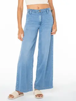 Roxy KALANI DENIM PANTS INDIGO MUSK DENIM WASH