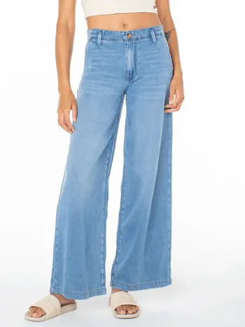 Roxy KALANI DENIM PANTS INDIGO MUSK DENIM WASH