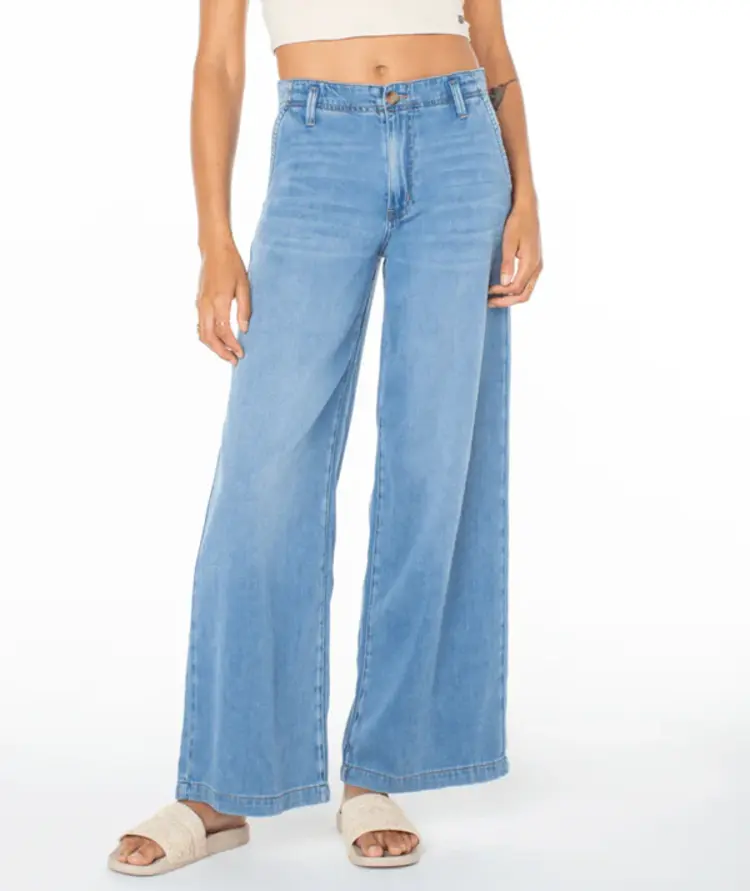 Roxy KALANI DENIM PANTS INDIGO MUSK DENIM WASH