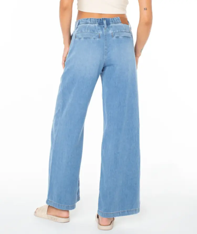 Roxy KALANI DENIM PANTS INDIGO MUSK DENIM WASH
