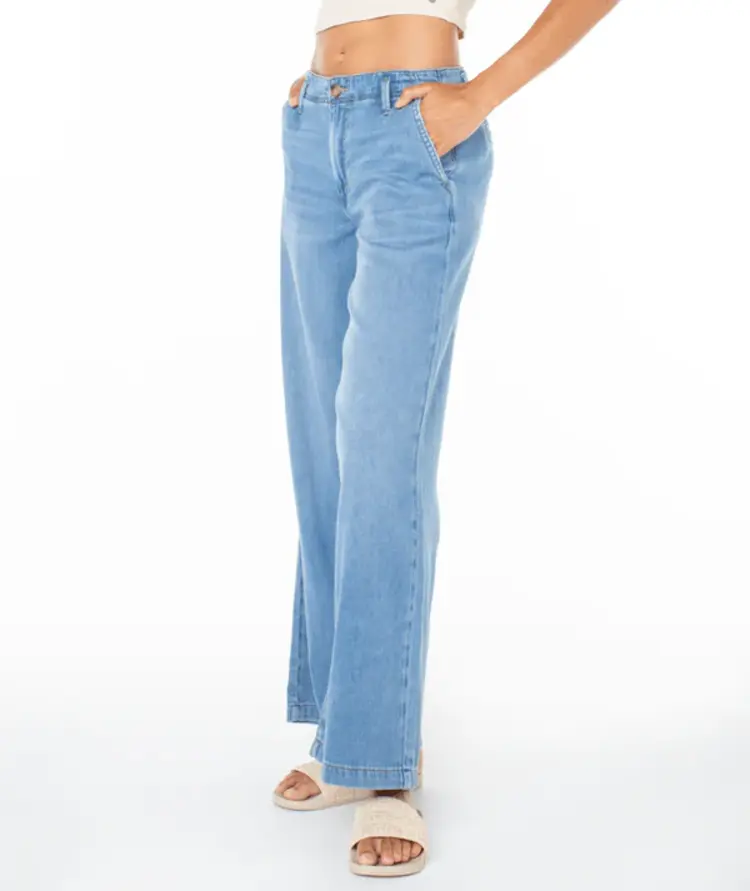 Roxy KALANI DENIM PANTS INDIGO MUSK DENIM WASH