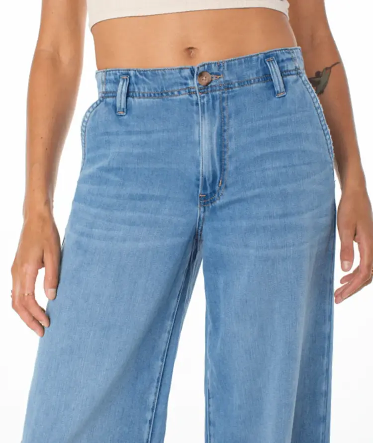 Roxy KALANI DENIM PANTS INDIGO MUSK DENIM WASH