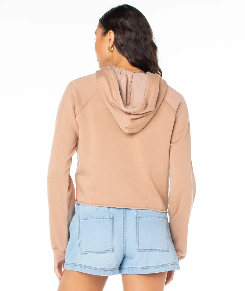 Roxy WE ARRIVED HOODIE PRALINE SOL STAMP EMBY