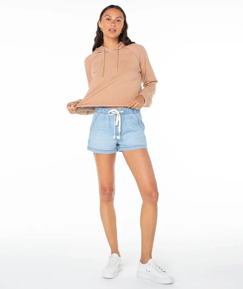 Roxy WE ARRIVED HOODIE PRALINE SOL STAMP EMBY