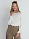 Rhythm FEMMES CHARM LS TOP WHITE