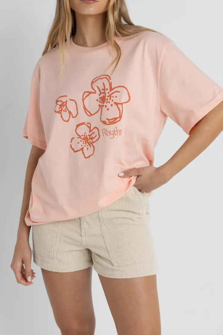 Rhythm FEMMES FATIGUE CORDUROY SHORT ECRU