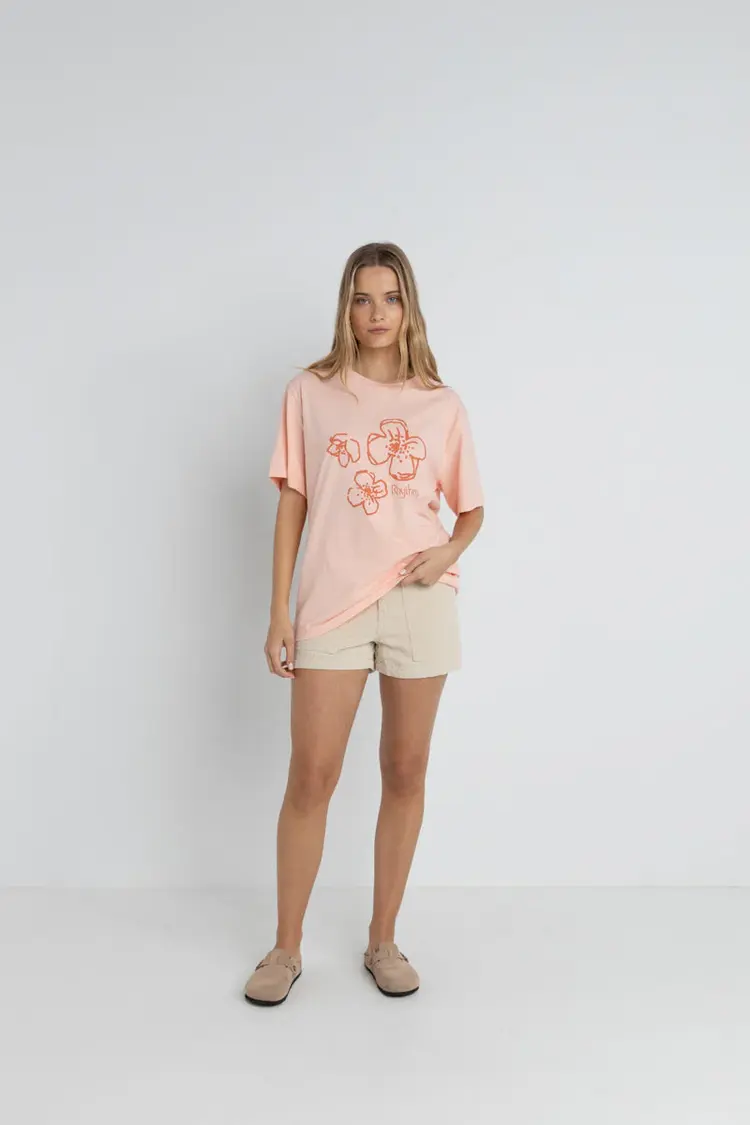 Rhythm FEMMES FATIGUE CORDUROY SHORT ECRU