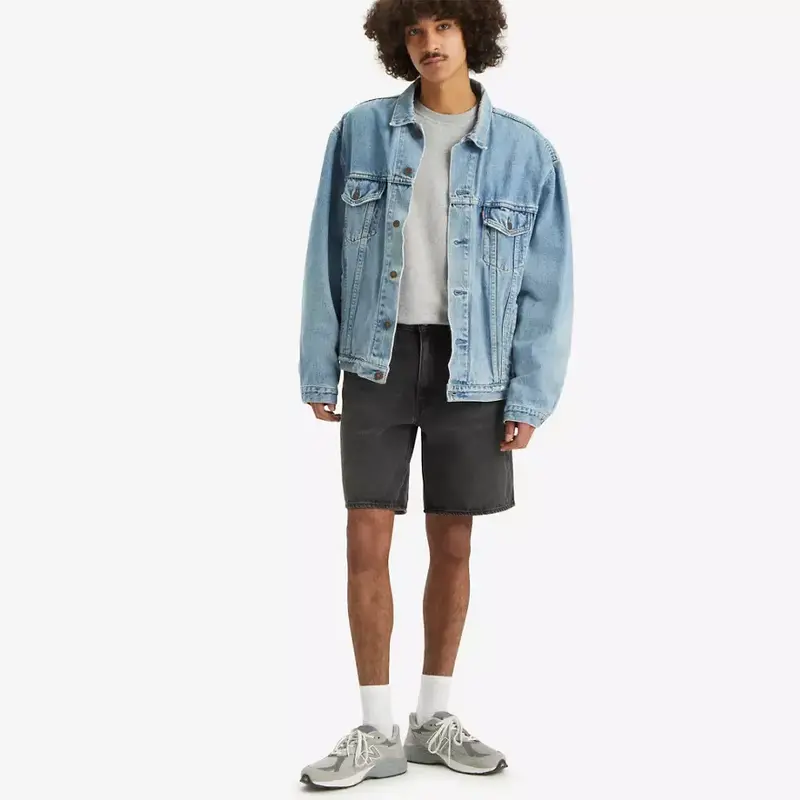 Levis MEN'S 468 LOOSE 9'' SHORTS WE GOT MOTION BLACK