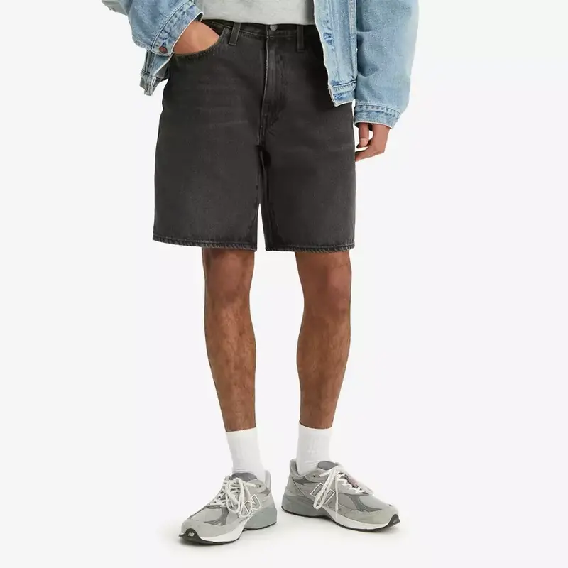 Levis MEN'S 468 LOOSE 9'' SHORTS WE GOT MOTION BLACK