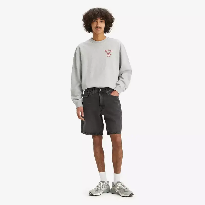 Levis MEN'S 468 LOOSE 9'' SHORTS WE GOT MOTION BLACK