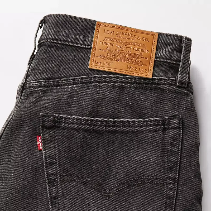 Levis MEN'S 468 LOOSE 9'' SHORTS WE GOT MOTION BLACK