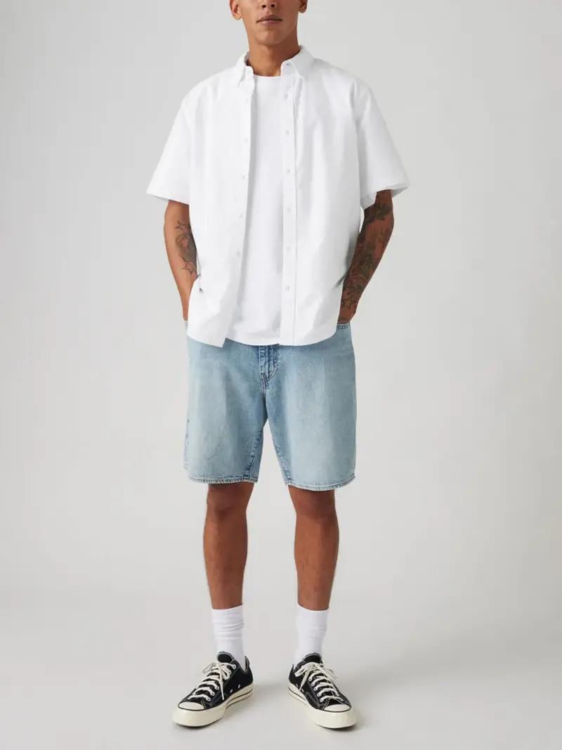 Levis HOMMES 468 LOOSE SHORT REWRITE HOPE LTWT