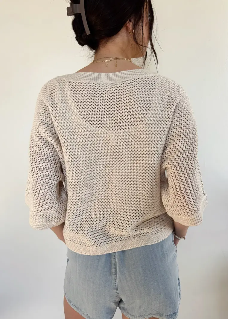 Gentle fawn SAMSON TOP LINEN