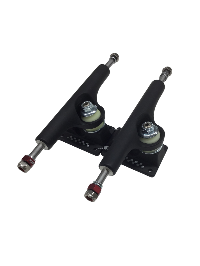 Ace trucks 55 AF1 MEHRATHON X BIG O KINGPIN TRUCKS SET2 MATTE BLACK HOLLOW