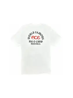 Ace trucks HOMMES WORLD FAMOUS T-SHIRT WHITE