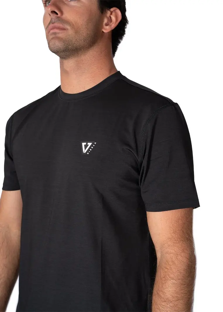 Vissla MEN'S TWISTED ECO SUN SHIRT BLACK