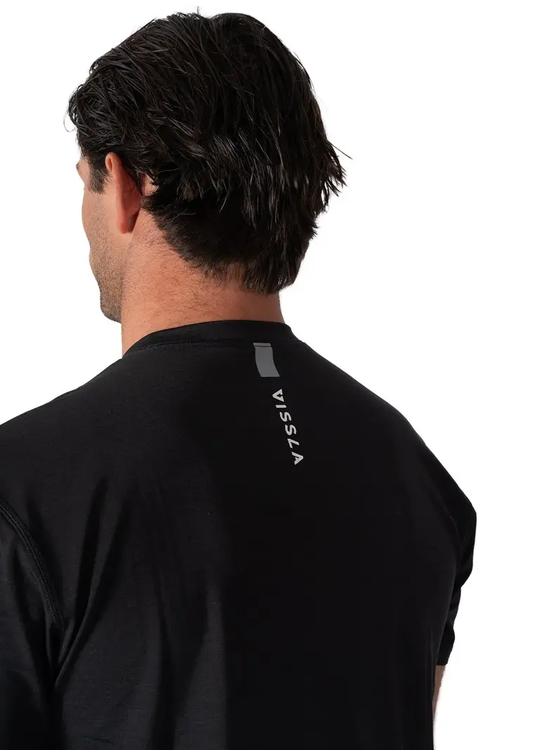 Vissla HOMMES TWISTED ECO SUN SHIRT BLACK