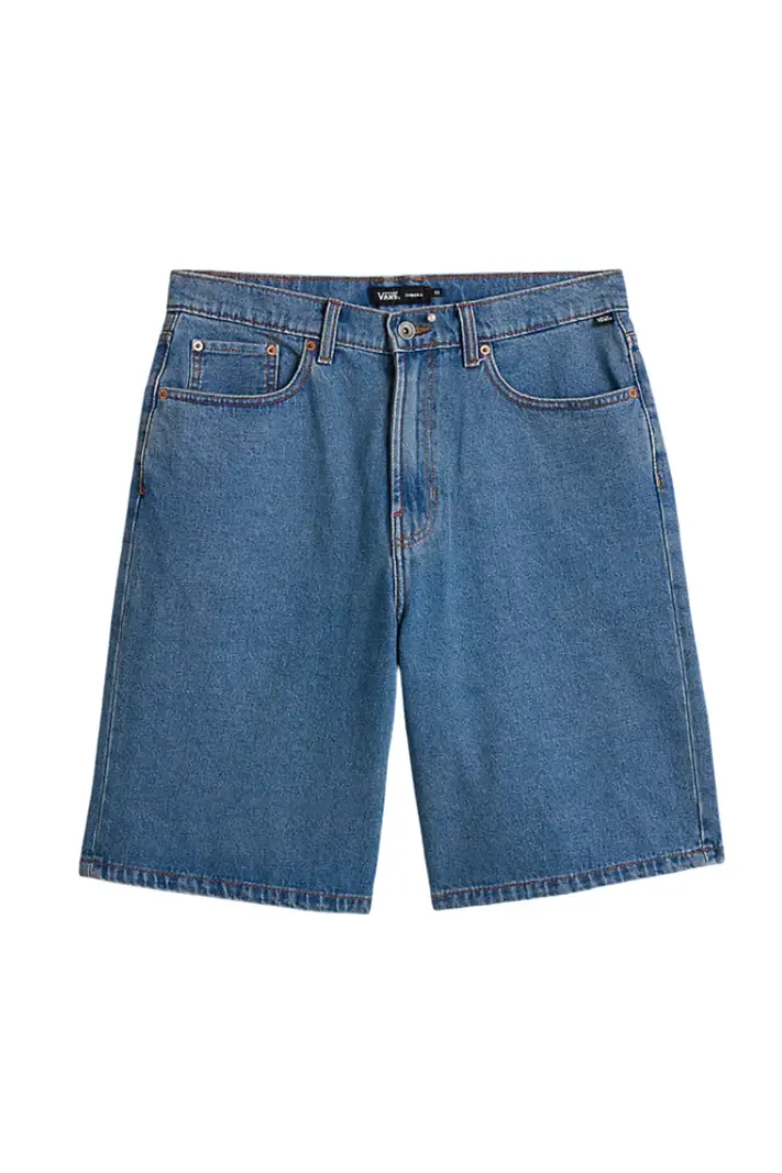 Vans HOMMES CHECK-5 BAGGY DENIM 23'' SHORTS STONEWASH BLUE